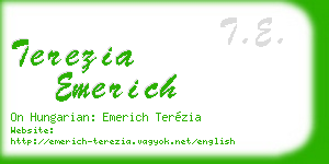 terezia emerich business card